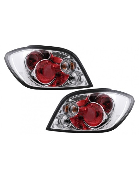 Fanali posteriori per Peugeot 307 (01-05) Cromo
