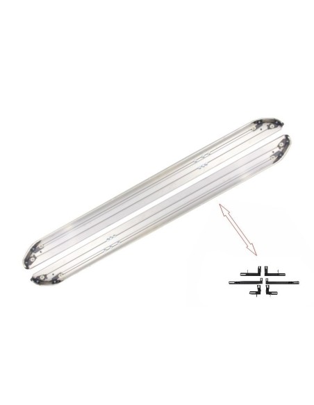 Pedane laterali per Peugeot 4008 (12-16) KITT Design