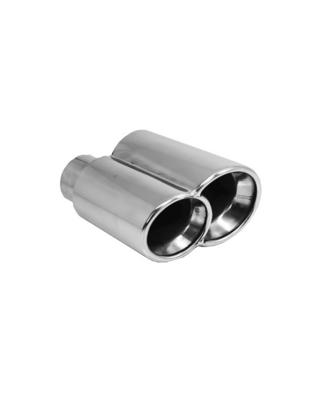 Silenziatore di scarico Suggerimenti per PORSCHE Carrera 911 996 997 (1997-08) Turbo Quad