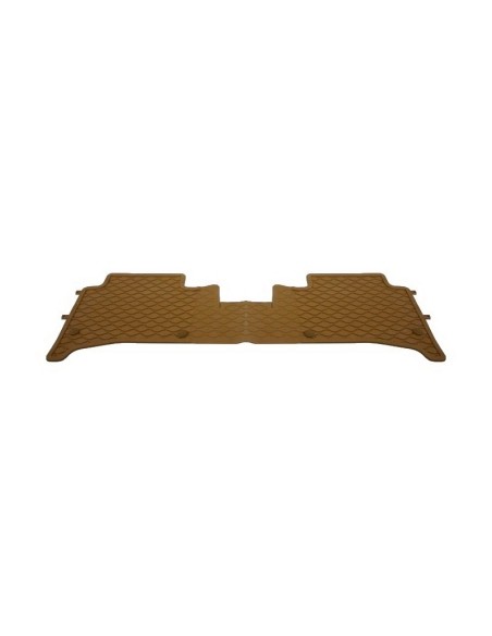 Tappetini in gomma per PORSCHE Cayenne 957-957 (02-10) per VW Touareg 7L (02-10) Sabbia Marrone