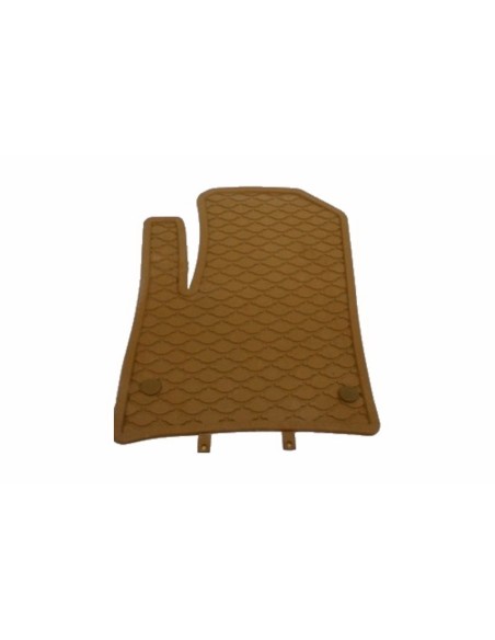 Tappetini in gomma per PORSCHE Cayenne 957-957 (02-10) per VW Touareg 7L (02-10) Sabbia Marrone