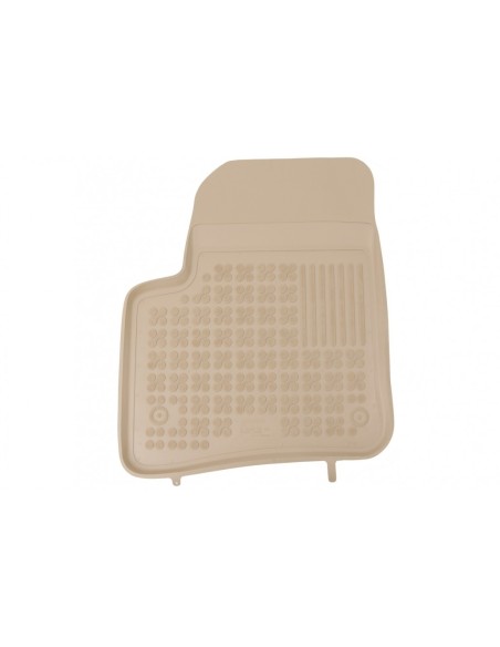 Tappetini per auto in gomma beige per VW TOUAREG 7LA 7L6 7L7 (02-10) Porsche Cayenne 9PA (02-10)