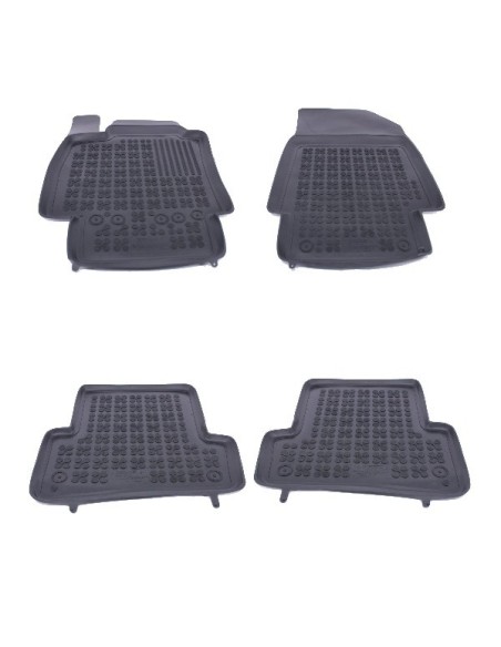 Tappetino in gomma nero per Renault Captur I (13-19) Clio III IV (05-19) Clio Grandtour III (07-19)