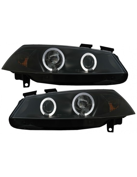 Angelo Occhi Fari per Renault Megane II (02-08) Nero