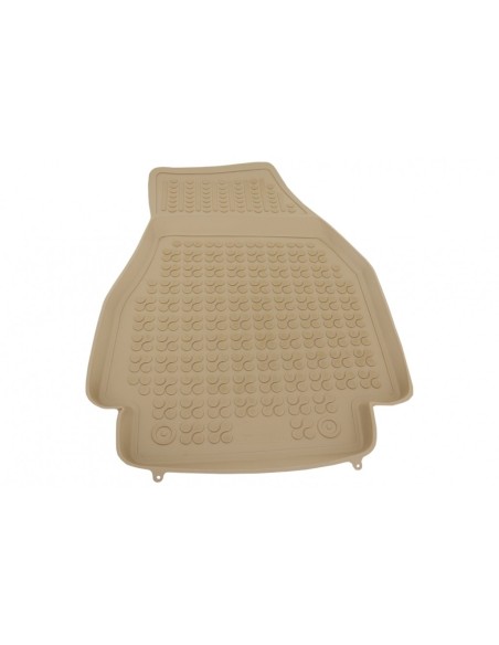 Tappetino in gomma beige per RENAULT Megane II (02-09)