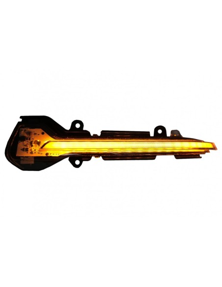 Osram Dynamic Full LED Mirror Indicatori LEDriving DMI per Seat Leon 5F (12-) Ibiza KJ (18-) Arona KJ (18-) Nero