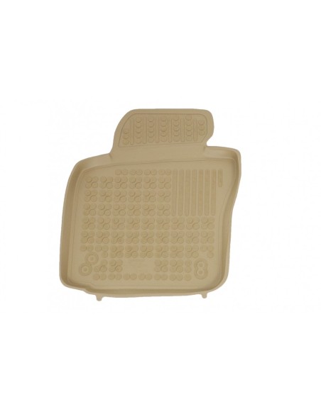 Tappetino in gomma beige per SEAT Leon 1P (05-13) SKODA Octavia II (04-13) VW Golf 5 Golf 6 (03-13) Jetta V (05-10)
