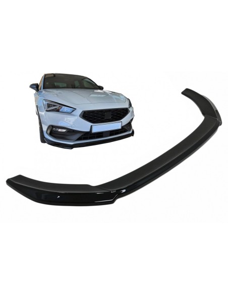 Paraurti anteriore Spoiler Lip per Seat Leon MK4 FR (-up) Piano Nero
