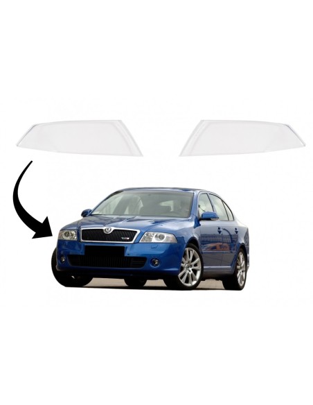 Occhiali per lenti SKODA OCTAVIA II (1Z) (04-08) Ottiche in vetro trasparente