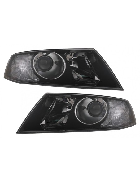 Fari per Skoda Octavia II (04-08) Nero