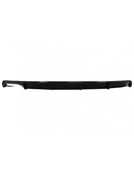 Paraurti posteriore Valance Air Diffuser per Skoda Octavia II (04-09) Piano Nero