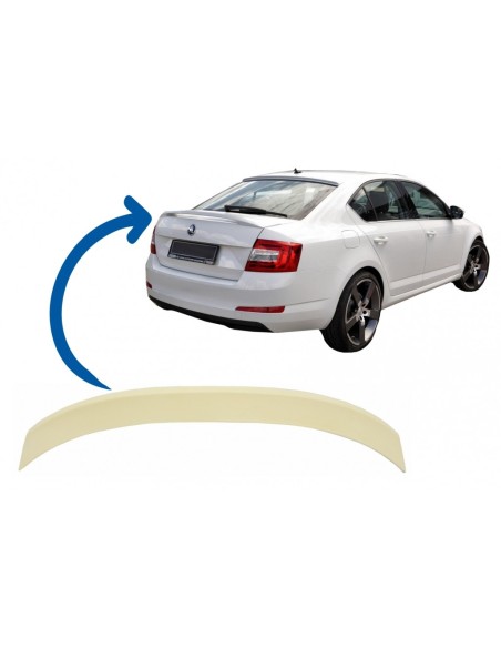Spoiler del labbro del tronco per Skoda Octavia III 5E (13-Up)