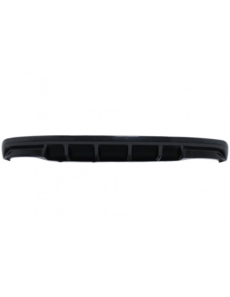 Paraurti posteriore Valance diffusore d'aria per Skoda Octavia III 5E Berlina Wagon (13-19) Piano Nero