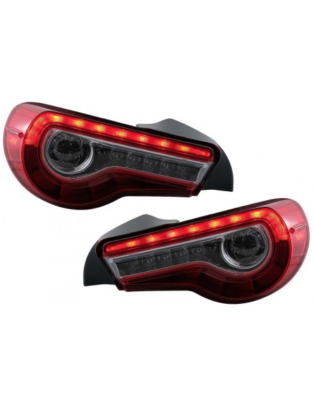 Fanali posteriori a LED completi per Toyota 86 (12-19) Subaru BRZ (12-18) Scion FR-S (13-16)