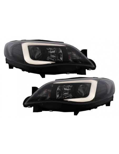 Fari a LED per Subaru Impreza III GH (07-12) Nero
