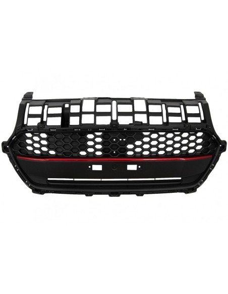 Griglia anteriore per Suzuki Swift ZC33S (17-up) Nero w/ Rosso Design sportivo