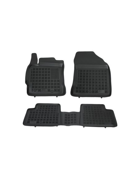 Tappetino nero per TOYOTA Auris II Auris Hybrid 12- .