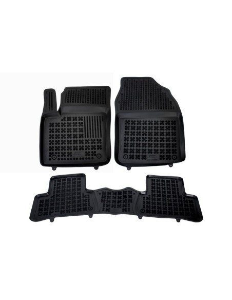 Tappetini in gomma nera per TOYOTA C-HR (16-Up)