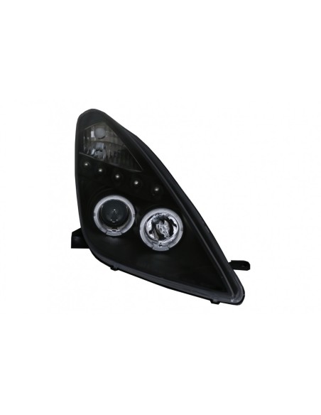 LED DRL fari per Toyota Celica T230 (1999-05) Angelo Occhi Nero