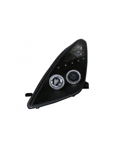 LED DRL fari per Toyota Celica T230 (1999-05) Angelo Occhi Nero