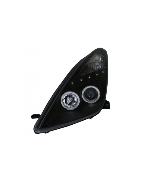 LED DRL fari per Toyota Celica T230 (1999-05) Angelo Occhi Nero
