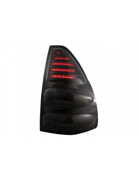Fanali posteriori a LED per Toyota Land Cruiser FJ1 (03-08) Fumo rosso