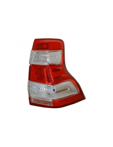 Fanali posteriori Led per TOYOTA Land Cruiser FJ150 Prado (10-18) Rosso Chiaro 18+ Design