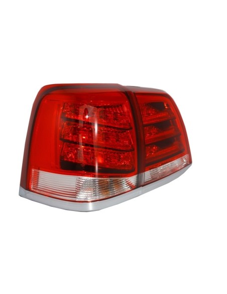 Fanali posteriori Led per TOYOTA Land Cruiser FJ0 J0 (07-15) Rosso Chiaro