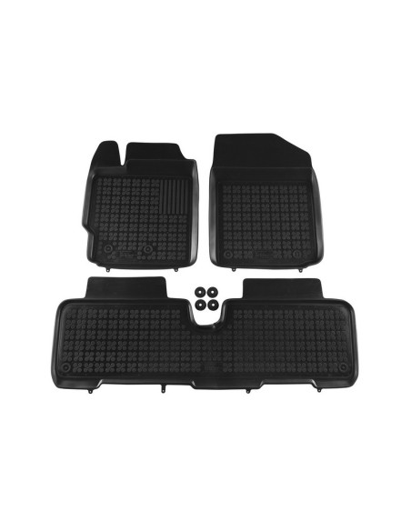 Tappetino in gomma nero per Toyota Urban Cruiser (08-14) Yaris II (05-11)