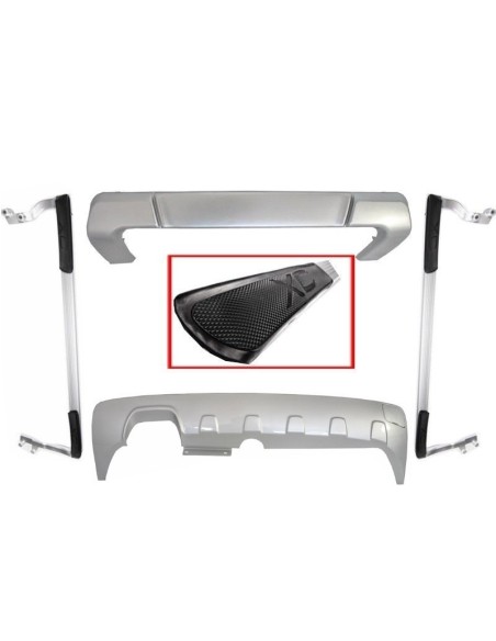 Pattini fuoristrada e pedane per VOLVO XC90 (07-13) R-Design