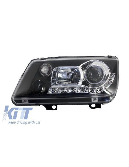 Fari DAYLINE per VW Bora 98-05 DRL Optic Black