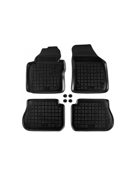 Tappetino in gomma nero per VW CADDY (03-) VW CADDY MAXI LIFE (07-)