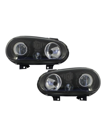 Fari per VW Golf 4 (09.1997-09.03) R32 Design Nero