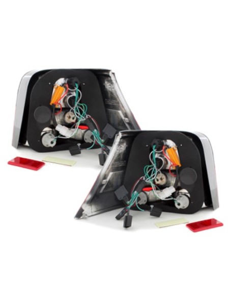 Fanali posteriori a LED per indicatore VW Golf IV 97-04 _red-smokel_LED