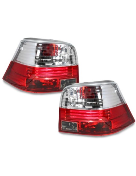 fanali posteriori per VW Golf IV 97-04 _ cristallo rosso
