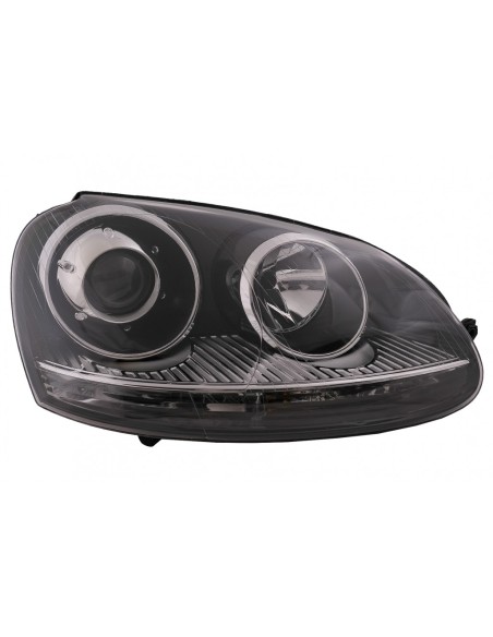 Xenon Look fari per VW Golf 5 V Mk5 (03-07) Jetta (05-10) GTI R32 Chrome Edition