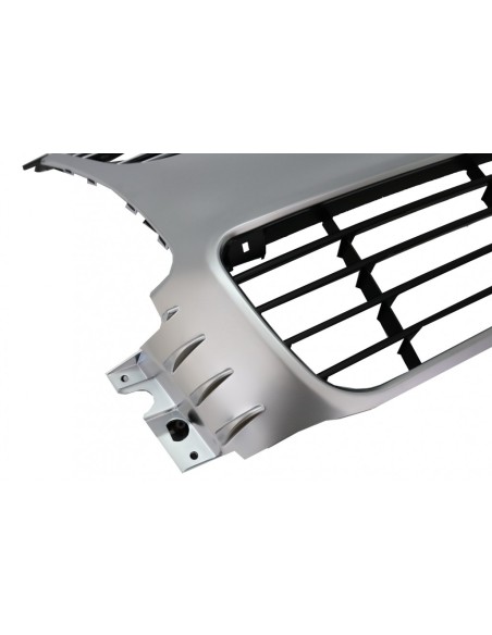 Griglia anteriore per VW Golf 5 V (03-07) R32 Design Alluminio spazzolato