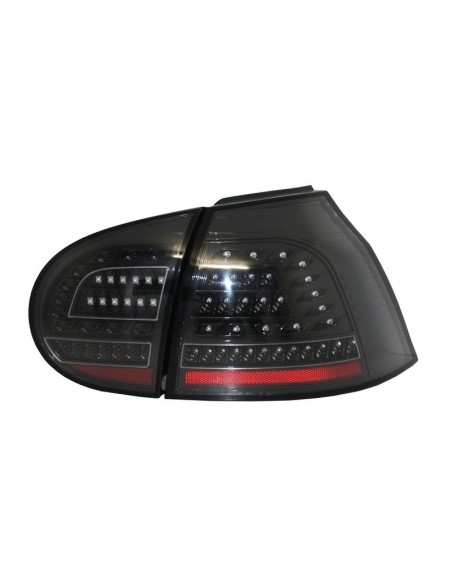 Fanali posteriori a led completi per VW Golf V 5 Guida a mano sinistra (04-09) Stile urbano nero