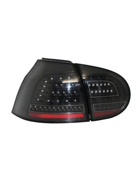 Fanali posteriori a led completi per VW Golf V 5 Guida a mano sinistra (04-09) Stile urbano nero