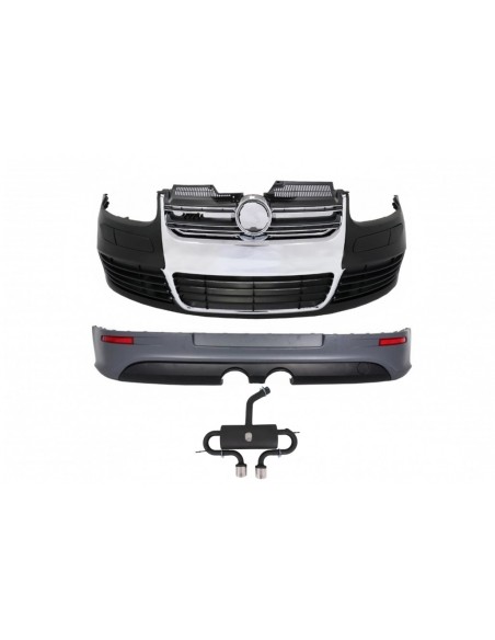 Kit completo per VW Golf 5 (05-07) R32 Design sistema di scarico