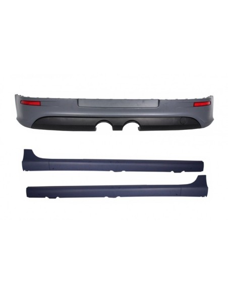 Paraurti posteriore estensione laterale gonne per VW Golf V (03-08) GTI R32 Look