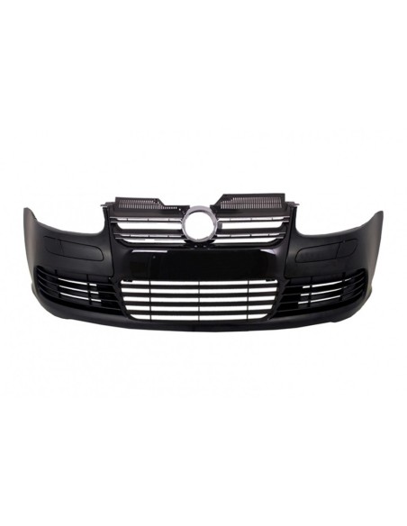 Kit per VW Golf 5 V R32 Piano lucido griglia nera (03-07) w/ sistema di scarico completo