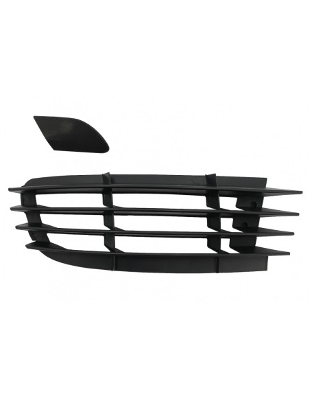 Paraurti anteriore Griglie laterali e fari Rondelle di copertura per VW Golf V 5 (03-07) Jetta (05-10) R32 Look