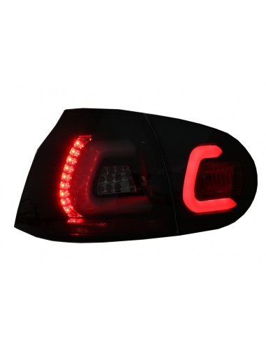 Fanali posteriori Led Bar per VW Golf V 5 (04-09) Fumo nero stile urbano