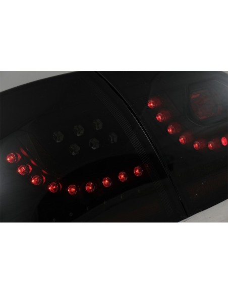 Fanali posteriori a LED per VW Golf 5 (04-09) Smoke Extreme Black Look Urban Style Luci di svolta sequenziale