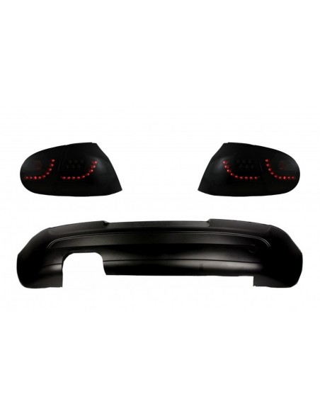 Luci dinamiche nere fumo LED fanali posteriori w/ estensione paraurti posteriore VW Golf 5 (04-07) GTI 30 (144)