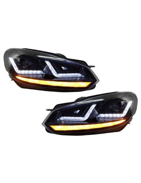 Osram Xenon Upgrade Fari LEDriving per VW Golf 6 VI (08-12) Nero LED Luci di svolta sequenziale