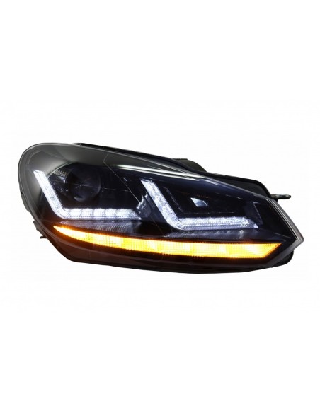 Osram Xenon Upgrade Fari LEDriving per VW Golf 6 VI (08-12) Nero LED Luci di svolta sequenziale