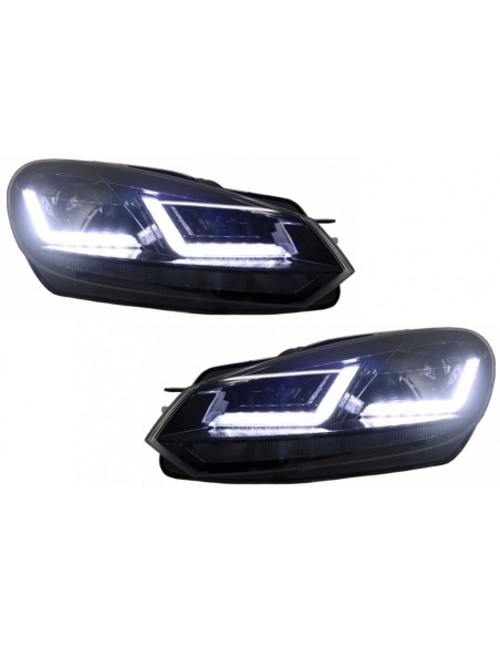 Osram Xenon Upgrade Fari LEDriving per VW Golf 6 VI (08-12) Nero LED Luci di svolta sequenziale