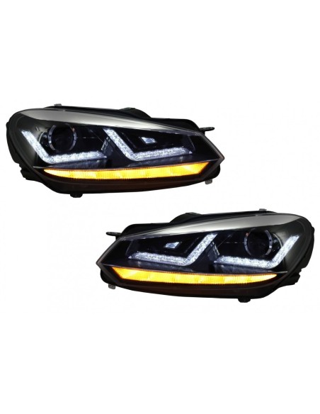 Osram Xenon Upgrade Fari LEDriving per VW Golf 6 VI (08-12) Chrome LED Luci di svolta sequenziale